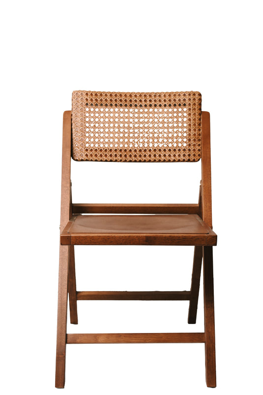 Dante Wooden Folding Chair (Set of 2)