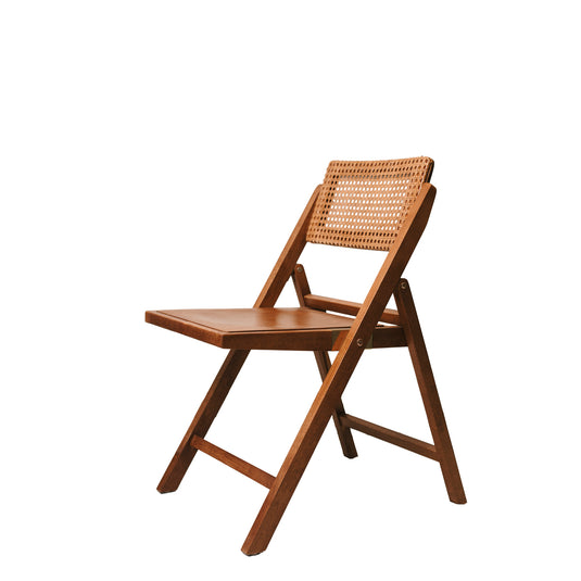 Dante Wooden Folding Chair (Set of 2)