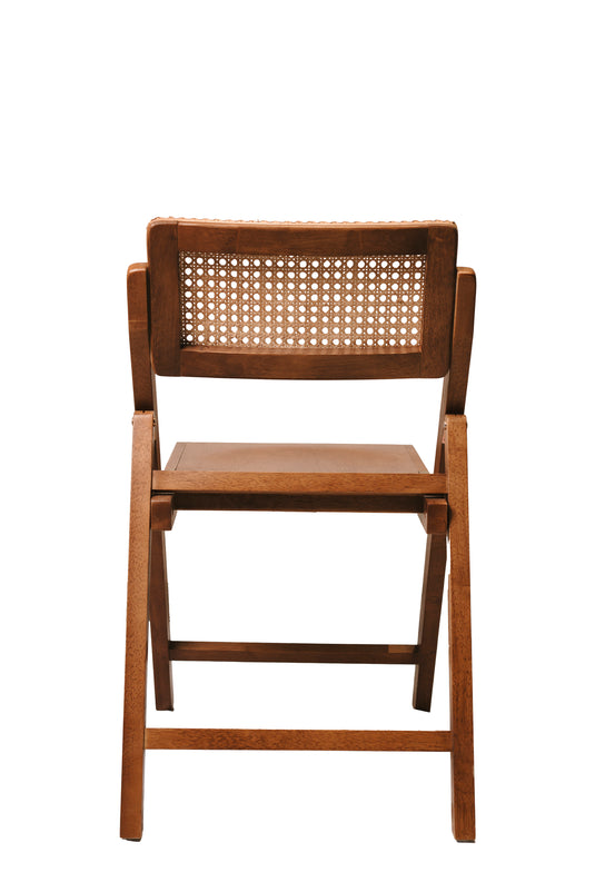 Dante Wooden Folding Chair (Set of 2)