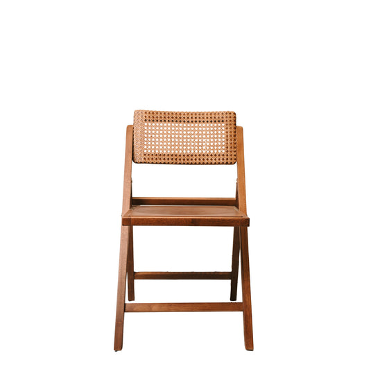 Dante Wooden Folding Chair (Set of 2)