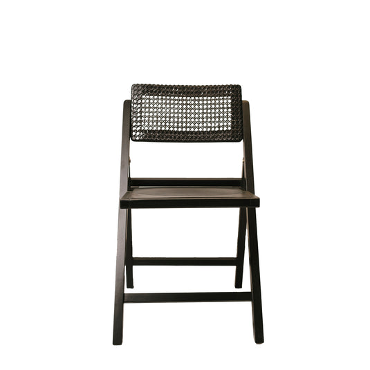 Dante Wooden Folding Chair (Set of 2)