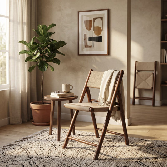 Enoch Wooden Folding Chair (Set of 2)