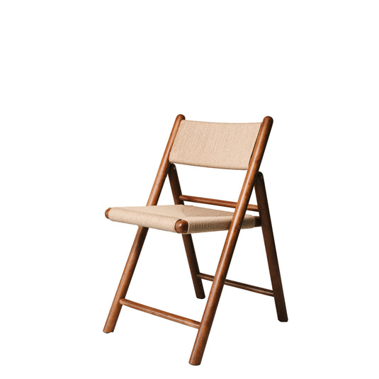 Enoch Wooden Folding Chair (Set of 2)