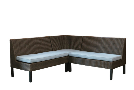 Smoke and Mirrors L Shape Sofa Set