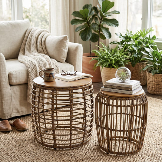 Cot Side Table Set