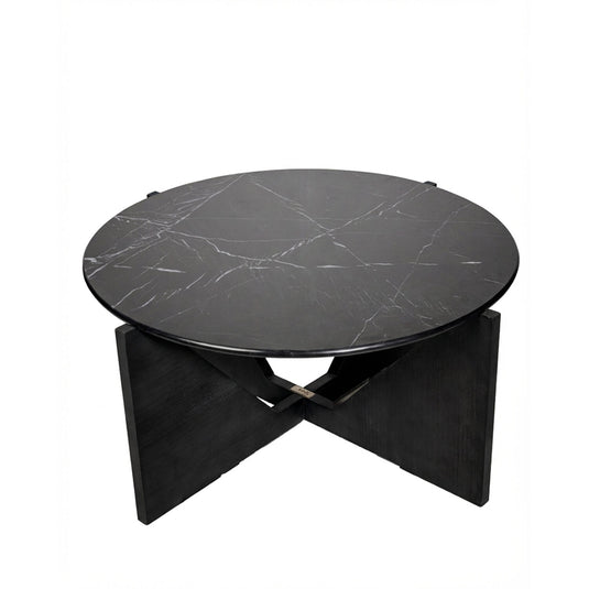 Molly Coffee Table with Stone Top