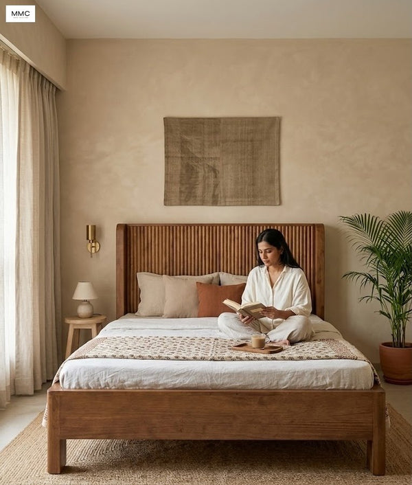 Ethan King Bed in a home setting