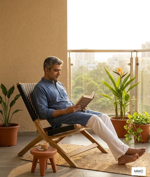 Hash Relax Chair in a home setting